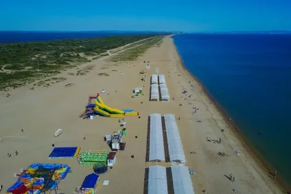Центральний пляж станиці Благовещенська, анапа 2017 (пляжу Благовіщенській станиці) Центральний пляж станиці Благовещенська, анапа 2017