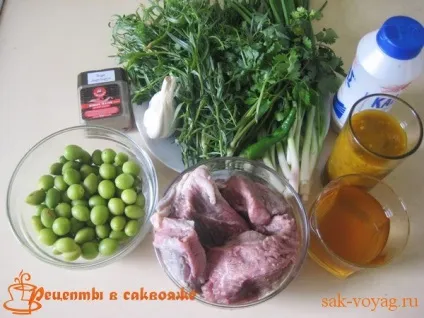 Чакапулі - блюдо грузинської кухні, покроковий рецепт з фото (покроковий рецепт з фото) Чакапулі - блюдо грузинської кухні, покроковий рецепт з фото