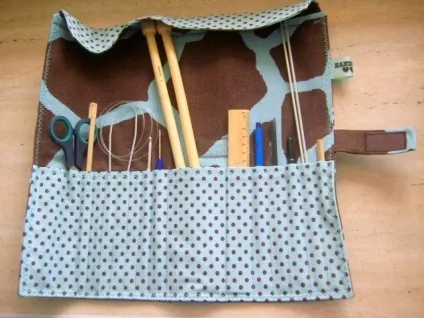 Чохол-пенал для спиць і гачків - ярмарок майстрів - ручна робота, handmade (чохол) Чохол-пенал для спиць і гачків - ярмарок майстрів - ручна робота, handmade