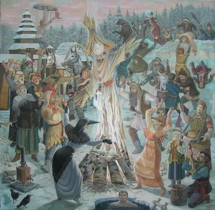 Що спалюють на масницю