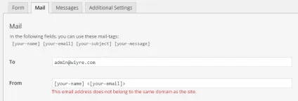 Contact form 7 - рішення помилки your contact form has a configuration issue, revolweb