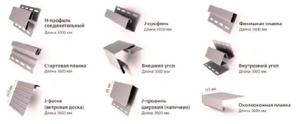 Цокольна планка і інші монтажні профілі (цокольна) Цокольна планка і інші монтажні профілі