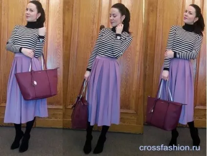 Crossfashion group - з чим носити фіолетову (чорничний) сумку повсякденні образи з верхньої (з чим носити фіолетову сумку) Crossfashion group - з чим носити фіолетову (чорничний) сумку повсякденні образи з верхньої