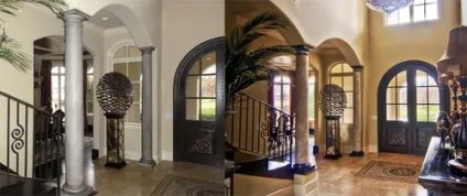 Декоративні колони своїми руками фото в інтер'єрі з поліуретану, пінопласту (інтер'єр) Декоративні колони своїми руками фото в інтер'єрі з поліуретану, пінопласту
