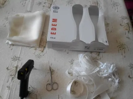 Робимо упаковку для весільних фужерів - ярмарок майстрів - ручна робота, handmade (фужерів) Робимо упаковку для весільних фужерів - ярмарок майстрів - ручна робота, handmade