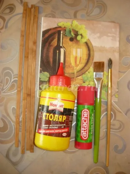 Декупаж на картоні для початківців (Декупаж обробної дошки) Декупаж на картоні для початківців