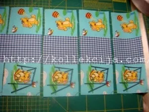 Дитяче ковдру з клаптиків