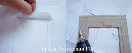 Дитяча рамка для фото з картону - уроки рукоділля (рамка) Дитяча рамка для фото з картону - уроки рукоділля