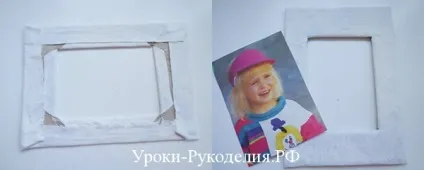 Дитяча рамка для фото з картону - уроки рукоділля (картону) Дитяча рамка для фото з картону - уроки рукоділля
