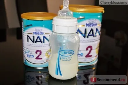 Дитяча молочна суміш nestle nan з 6 місяців - «суміш nan 1 і nan 2 в порівнянні (місяців) Дитяча молочна суміш nestle nan з 6 місяців - «суміш nan 1 і nan 2 в порівнянні
