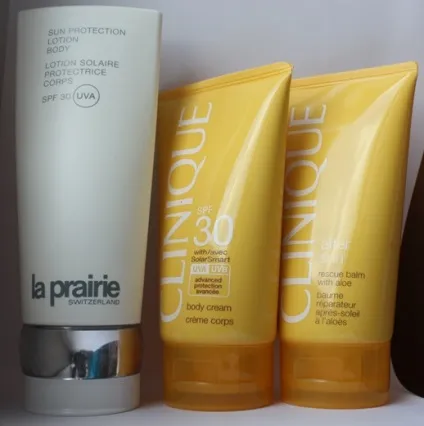 Довге оповідання про захист від сонця, відгуки на кошти clinique, la prairie, lancaster і інші, (lancaster) Довге оповідання про захист від сонця, відгуки на кошти clinique, la prairie, lancaster і інші,