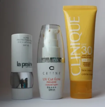 Довге оповідання про захист від сонця, відгуки на кошти clinique, la prairie, lancaster і інші, (кошти) Довге оповідання про захист від сонця, відгуки на кошти clinique, la prairie, lancaster і інші,