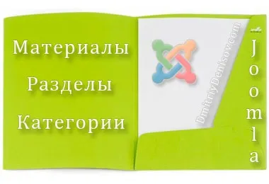 Додавання нового матеріалу в joomla (категорії) Додавання нового матеріалу в joomla
