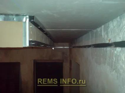 Дворівнева стеля з гіпсокартону - покрокова збірка другого рівня, фото (другого) Дворівнева стеля з гіпсокартону - покрокова збірка другого рівня, фото