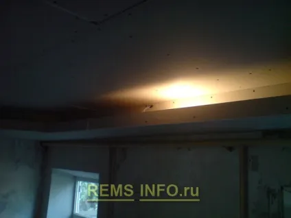 Дворівнева стеля з гіпсокартону - покрокова збірка другого рівня, фото (дворівнева стеля з гіпсокартону) Дворівнева стеля з гіпсокартону - покрокова збірка другого рівня, фото