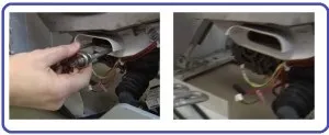 У барабан пральної машини потрапила кісточка від бюстгальтера, дачні справи (кісточка) У барабан пральної машини потрапила кісточка від бюстгальтера, дачні справи
