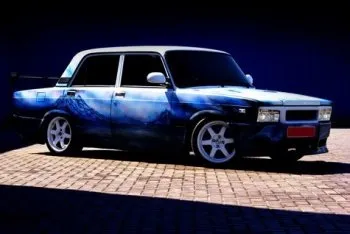 Ваз 2107 обвіс, зовнішній тюнінг українських авто (двигуна) Ваз 2107 обвіс, зовнішній тюнінг українських авто