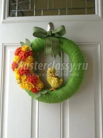Вінки на двері своїми руками