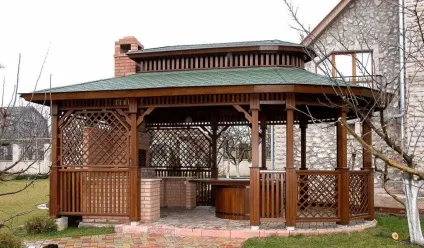Види альтанок - 50 фото кращих дизайнів для сучасної альтанки (види) Види альтанок - 50 фото кращих дизайнів для сучасної альтанки