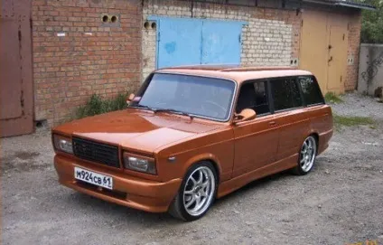 Ваз 2107 обвіс, зовнішній тюнінг українських авто (можна) Ваз 2107 обвіс, зовнішній тюнінг українських авто