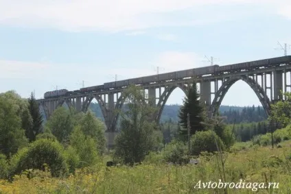 Віадуки Красноуфімського району, автобродяга (gps координати віадуків Красноуфімська) Віадуки Красноуфімського району, автобродяга