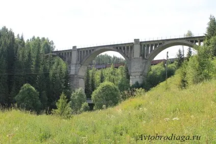 Віадуки Красноуфімського району, автобродяга (Координати віадука селищі) Віадуки Красноуфімського району, автобродяга