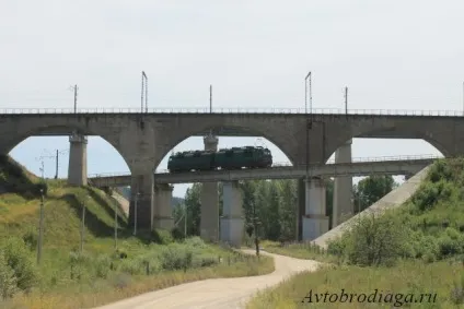 Віадуки Красноуфімського району, автобродяга (віадуки Красноуфімського району) Віадуки Красноуфімського району, автобродяга