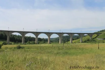 Віадуки Красноуфімського району, автобродяга (віадуки Красноуфімська) Віадуки Красноуфімського району, автобродяга