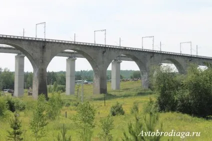 Віадуки Красноуфімського району, автобродяга (району) Віадуки Красноуфімського району, автобродяга