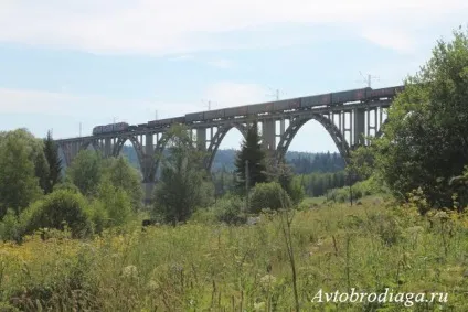 Віадуки Красноуфімського району, автобродяга (gps координати віадуків Красноуфімська) Віадуки Красноуфімського району, автобродяга