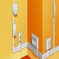 Електропроводка в плінтусі