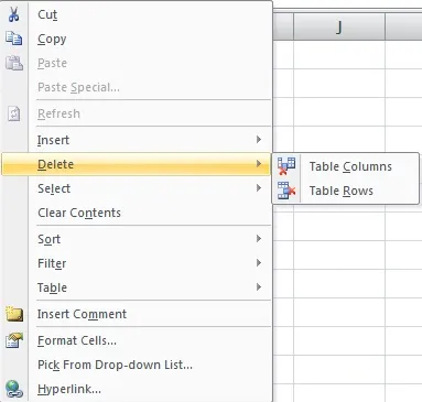 Excel таблиця або діапазон - що вибрати