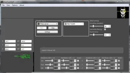 Facetracknoir - trackir з однієї тільки web-камери (upd6)