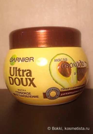 Garnier ultra doux глибоке відновлення - маска, яка змогла відгуки (doux) Garnier ultra doux глибоке відновлення - маска, яка змогла відгуки