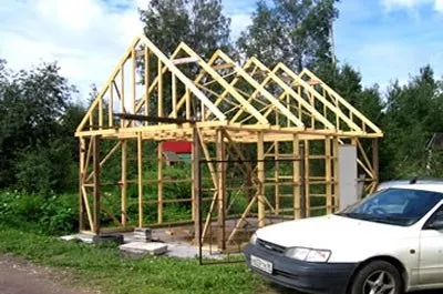 Гараж на дачі своїми руками, sdelai garazh (гараж) Гараж на дачі своїми руками, sdelai garazh