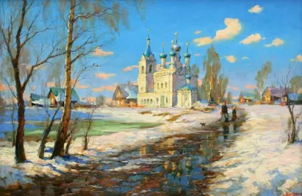 Галерея весна картини художників (весна) Галерея весна картини художників