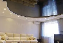Глянцева стеля мінуси і плюси матеріалів, фото покриття, як встановити білий і рожевий, відгуки (глянцевий) Глянцева стеля мінуси і плюси матеріалів, фото покриття, як встановити білий і рожевий, відгуки