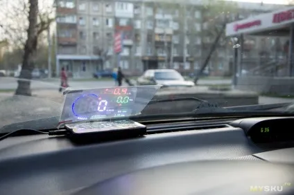 Hud проектор на лобове скло автомобіля (зображення лобовому склі) Hud проектор на лобове скло автомобіля