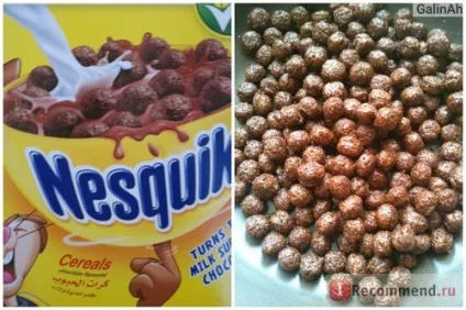 Готові сніданки nestle nesquik - «шоколадні - кульки - несквик - смачно, але не так вже й корисно (сніданки) Готові сніданки nestle nesquik - «шоколадні - кульки - несквик - смачно, але не так вже й корисно