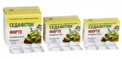 Інструкція по застосуванню «Седафітон» (капсули і таблетки) (застосування) Інструкція по застосуванню «Седафітон» (капсули і таблетки)