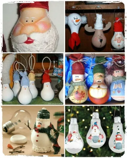 Іграшки на новий рік своїми руками