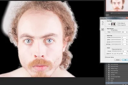 Використання інструменту refine edge для точної маскування · «світ фотошопа» (edge) Використання інструменту refine edge для точної маскування · «світ фотошопа»