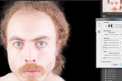 Використання інструменту refine edge для точної маскування · «світ фотошопа» (інструменту) Використання інструменту refine edge для точної маскування · «світ фотошопа»