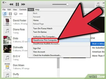 Як деавторізіровать itunes