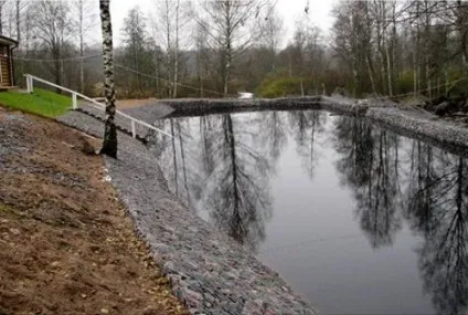 Водоймище на дачній ділянці, укріплення берегів водойми, робимо своїми руками (водойму) Водоймище на дачній ділянці, укріплення берегів водойми, робимо своїми руками