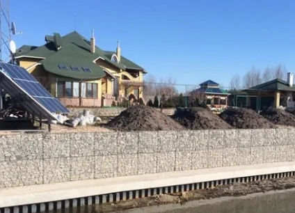 Водоймище на дачній ділянці, укріплення берегів водойми, робимо своїми руками (зміцнення) Водоймище на дачній ділянці, укріплення берегів водойми, робимо своїми руками