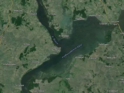 Волга і кама - притоки Вішери