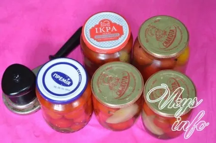 Як маринувати помідори черрі на зиму - 2 рецепта з фото (цукор) Як маринувати помідори черрі на зиму - 2 рецепта з фото