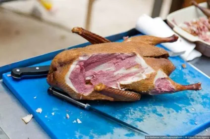Як коптити гусака