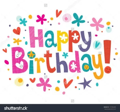 Як красиво написати - happy birthday - олівцем або ручкою (англійська мова) Як красиво написати - happy birthday - олівцем або ручкою